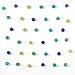 100% Wool Felt Ball Garlands 9FT Long 35 Balls - Blues and Greens