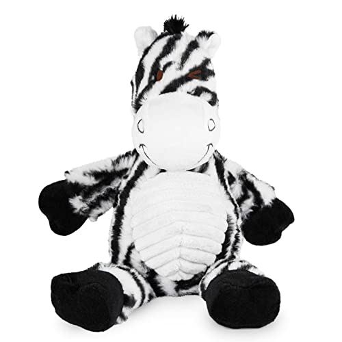 DUDUGWA Zebra Stuffed Animal, Cute Stuffed Animal Plush Toys, Soft