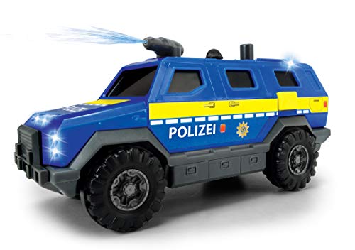 Dickie Toys 203713009 Special Forces, Spezialeinheit, SUV, Truck, Polizeiauto mit Funktionen, Sondereinheit, 1:32, blau… – Bild 7