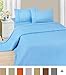 Lavish Home Brushed Microfiber Sheet Set, Full, Blue