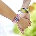 Hiwatch Kids Digital Watches Waterproof Led Sport Watches with Alarm for Boys and Girls, Pink