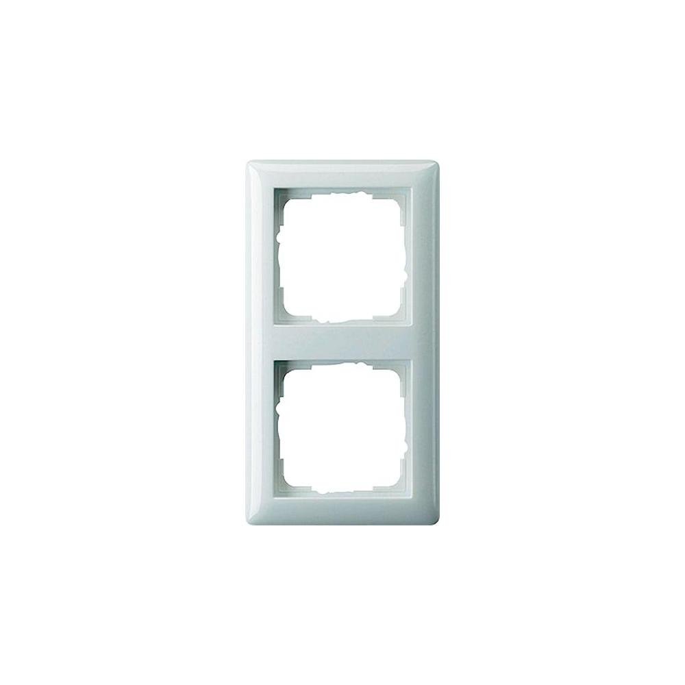 FRAME 2-FOLD PURE WHITE MAT, Home Decor Light Switch Plate
