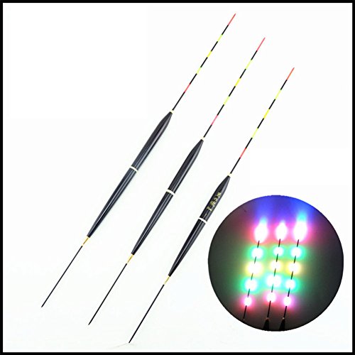 Yiwa Electronic Light Floaters Fishing Floats Luminous Buoyant Bite Indicator Buoy Fishing Drift Angling Equipment
