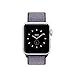 Smart Watch Band Midnight Blue Sport Loop, Uitee Newest Woven Nylon Band for Apple Watch Series 42mm 3/2/1, Comfortably Light With Fabric-Like Feel Wrist Strap Replacement with Classic Buckle