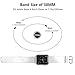 3C-LIFE Watch Band 38/40mm Women for Apple iWatch,Genuine Leather Strap Wrist Band Replacement for Apple Watch All Models 38/40mm - Irrigular Triangles Pattern