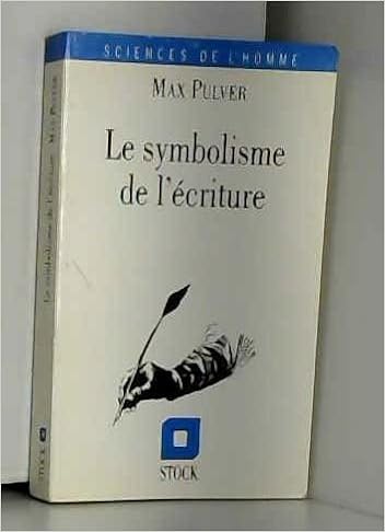 Amazonfr Le Symbolisme De Lécriture Max Pulver - 