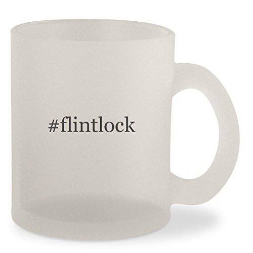 #flintlock - Hashtag Frosted 10oz Glass Coffee Cup Mug