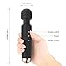 MARNUR Hand Held Massager Wand Cordless Waterproof Mini Massage with Vibration for Shouler Back Neck Body for Women and Men