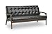 Baxton Studio Mid-Century Masterpieces Sofa, Brown, Sofa Only