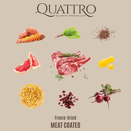 Quattro Super Premium Sensitive Dog Food for Mini Breeds – Lamb Monoprotein, 7 kg 3