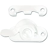 10 Pack - Designers Impressions Window Sash Lock : 9608WH