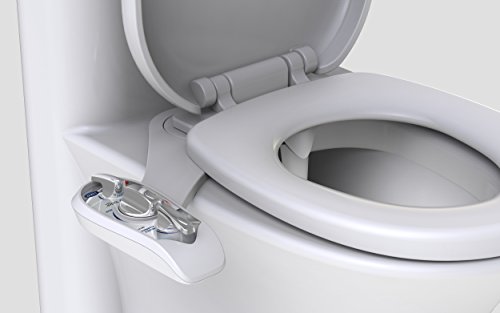 Superior Bidet attachments, the leader in washlets | Easy to install, hot and cold, self cleaning white non electric adjustable dual nozzle Supreme toilet bidet