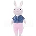 Me Too Tiramitu Stuffed Bunny Dolls Plush Rabbit Toys Easter Gifts Decorations 12 inches (Blue)