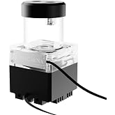 Dracaena.io 650L/H PC Water Cooling Pump, 65ml Reservoir, 12W, G1/4, Black | 3.5 meter pump head for a full custom loop &middot; 115mm tall for ITX and compact cases &middot; RGB light shows the pump is running