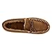 RUGGED BLUE Fleece Lined Moccasin Slippers