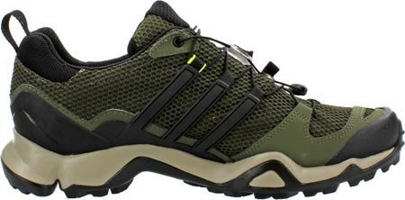 adidas Outdoor Terrex Swift R Hiking Shoe - Men's Night Cargo/Tech Beige/Base Green 10