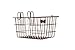Retrospec Detachable Steel Apollo-Lite Lift-Off Front Bike Basket with Handles, Brownthumb 2