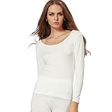 Liang Rou Women's Scoop Neck Ultrathin Underwear Shirt