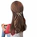 Hair Claw Clip,WuyiMC Women's Hairpin Geometric Openwork Butterfly Hair Clips Headdress Hair Accessories (Gold)