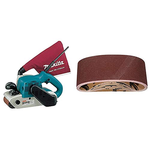 Makita Sander Makita 4x24-Inch 80-Grit Sanding Belts (10-Pack
