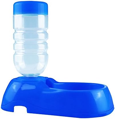 Pet Water Dispenser, YICHANG Small Dog Puppy Cat Kitten Automatic Water Drinking Fountain Drinkwell Bottle Bowl Dish Stand