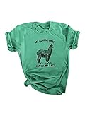 Seraih Womens Graphic Tee Funny Animal Pun Tees T-Shirts Tops with Active