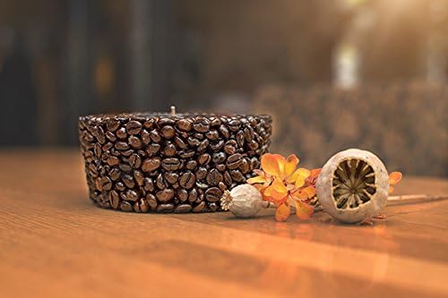 Coffee Passion Tealight Holder - Large Round