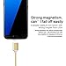 ZRSE 4th Generation Magnetic Braided USB Charging Cable for Samsung Galaxy S2 S3 S4 S6, Note 2/3/4/5,LG G4 G3, Sony Xperia Z5 Premium/Compact etc, Gold 2 Pack