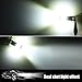 Loriver 2pcs H3 Fog/Driving Lights LED Light Bulbs 6000K Bright White 50W 6000LM