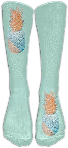 Pinapple Printed Graduated Compression Socks For Women And Men - Best Medical, Nursing, Travel &amp; Flight Socks