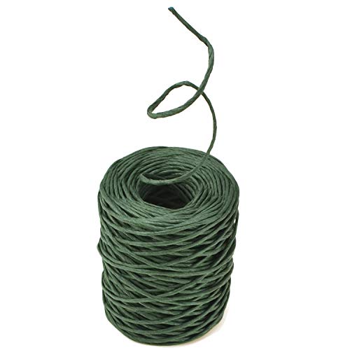 image for STAR Quality 12 Gauge Floral Stem Wire 54 Yards per Roll| Portable Bin