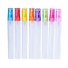 MUB Travel Refillable Small Glass Perfume Bottles 0.3 oz Essentials Frosting Spray Sample 10ml Mini Atomizer Sample Vials Christmas Day Gift