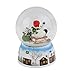Lightahead® 100 mm Musical Christmas Snow Globe with Falling Snowflakes & Music Playing (Snowman)