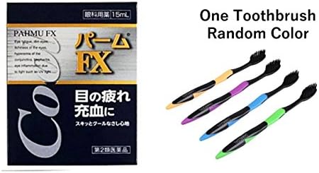 Japan Cool Eyedrop Phamu with original toothbrush