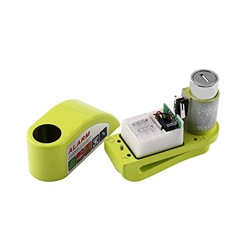 image for Qiilul Motorcycle Scooter Bicycle Anti-theft Disc Brake Lock Security 