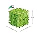 Trekbest 3D Magic Cube Puzzle Box Sequential Puzzles as Birthday Gift (Green)