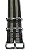 BluShark Original Premium Nylon Watch Strap - Durable, Waterproof Replacement Watch Band for Men and Women | Stainless Steel Buckle | Ballistic, Military | Bond, 24mm