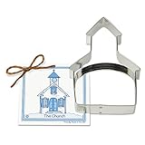 Ann Clark Church Cookie Cutter - 5.8 Inches - Tin Plated Steel