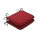 Pillow Perfect - 355528 Outdoor/Indoor Pompeii Round Corner Seat Cushions, 18.5