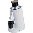 Turin DF83 v3 Single Dose Grinder | 83mm Flat Burr Grinder with Stepless Adjustment – Black/White, Stainless Steel or DLC Burr Options (White, DLC Espresso Burrs)