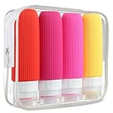 Mrsdry Travel Bottles for Toiletries, Tsa Approved