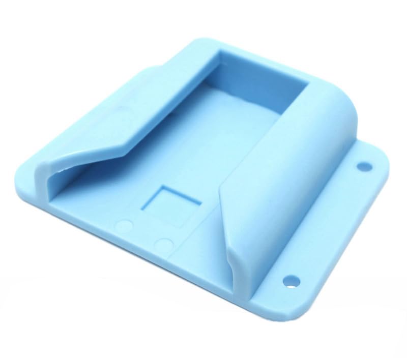 London Craftwork Bag Adapter for BROMPTON (Convert your bag into a Brompton bag) 100 x 80 mm Light Blue