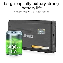 ULANZI VL200 Bi-Color LED Video Light, On-Camera