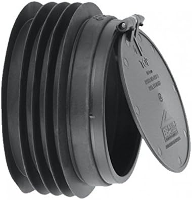 McAlpine ARB-1 Anti Cross-Flow and Rodent Barrier Valve, Black