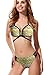 Surenow Womens Triangle Bikini Set multicolor Swimsuit