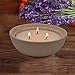 Winbattle Candle Scented Candle,Lavender Aromatherapy Candle,Coarse Pottery Container,Natural Soy Wax, Outdoor and Indoorthumb 3