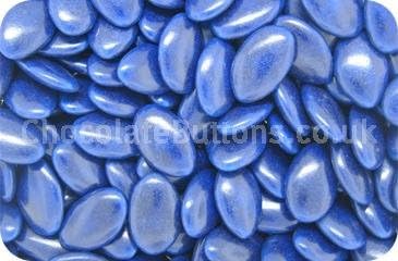 Italian Chocolate Dragees Dark Blue (1kg Box)