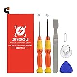 Galaxy S6 Edge Plus Battery, SNSOU 3000mAh EB-BG928ABE Li-Polymer Replacement Battery for Samsung Galaxy S6 Edge Plus SM-G928 G928V G928T G928A G928P with Repair Replacement Tools [1 Year Warranty]