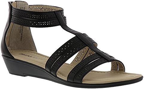 Rialto Womens Greer Open Toe Casual Ankle Strap Sandals