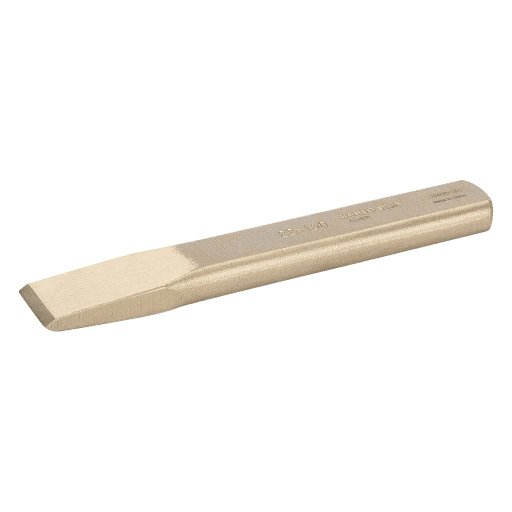 Bahco NS606-150 Aluminium Flat Chisel in Bronze, Gold, 150 mm